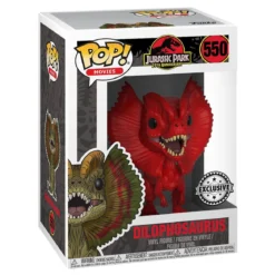 Jurassic Park - Dilophosaurus Red Funko Pop Figur