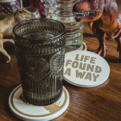 Jurassic Park - Life Found A Way Untersetzer 4er Set