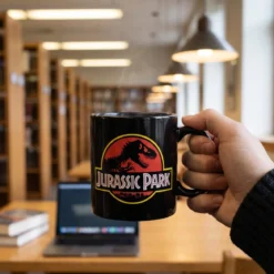 Jurassic Park - Logo Tasse schwarz