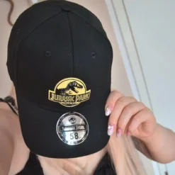 Jurassic Park - Metall Logo Basecap