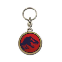 Jurassic Park Metall-Schlüsselanhänger Logo 7 cm