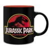 Jurassic Park - T-Rex & Logo Tasse