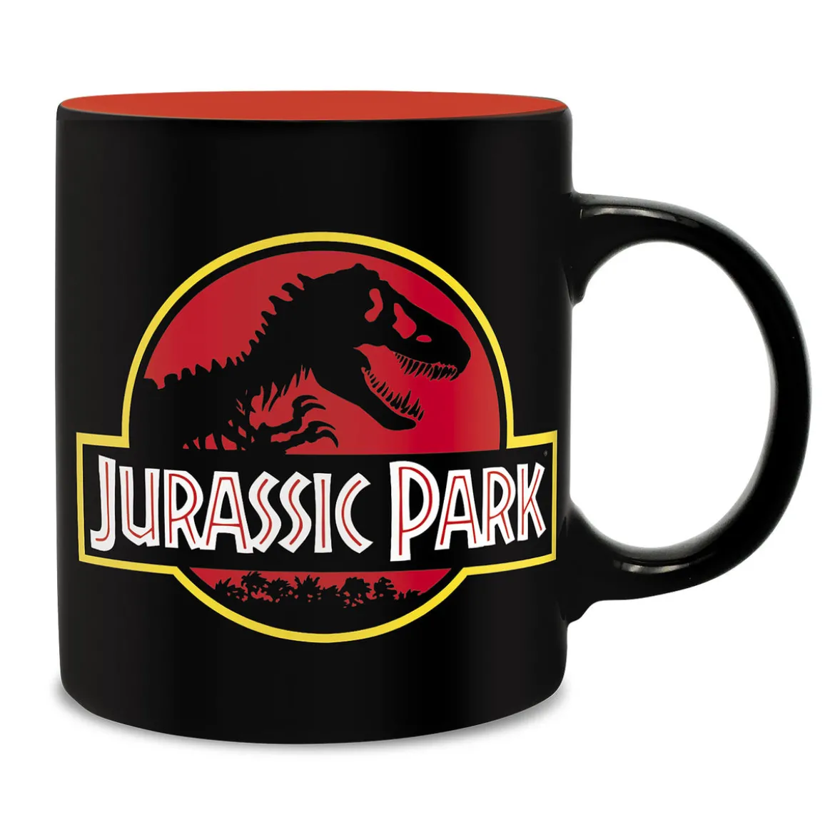 Jurassic Park - T-Rex & Logo Tasse