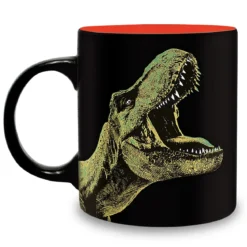 Jurassic Park - T-Rex & Logo Tasse