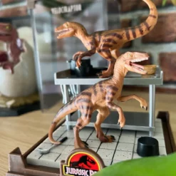 Jurassic Park - Velociraptor Figurenset
