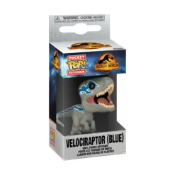 Jurassic World - Velociraptor Blue Funko Pop Schlüsselanhänger