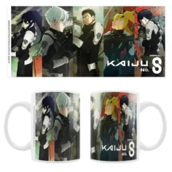 Kaiju No. 8 Keramiktasse Mina, Reno, Kafka, Kikoru, Hoshina