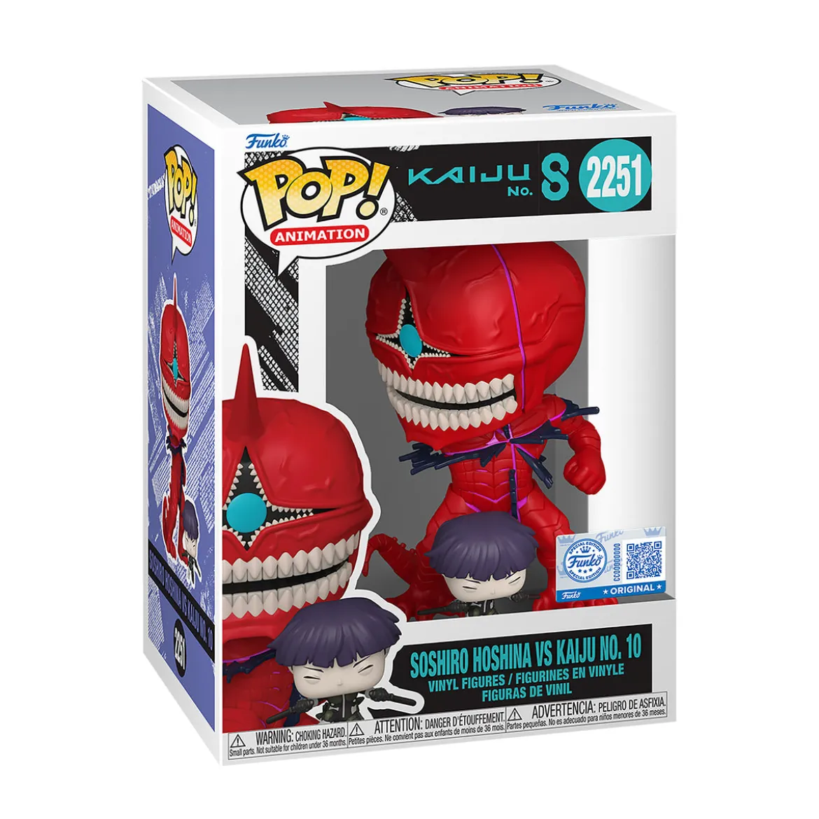Kaiju No. 8 - Soshiro Hoshina & Kaiju No. 10 Funko Pop Figurenset