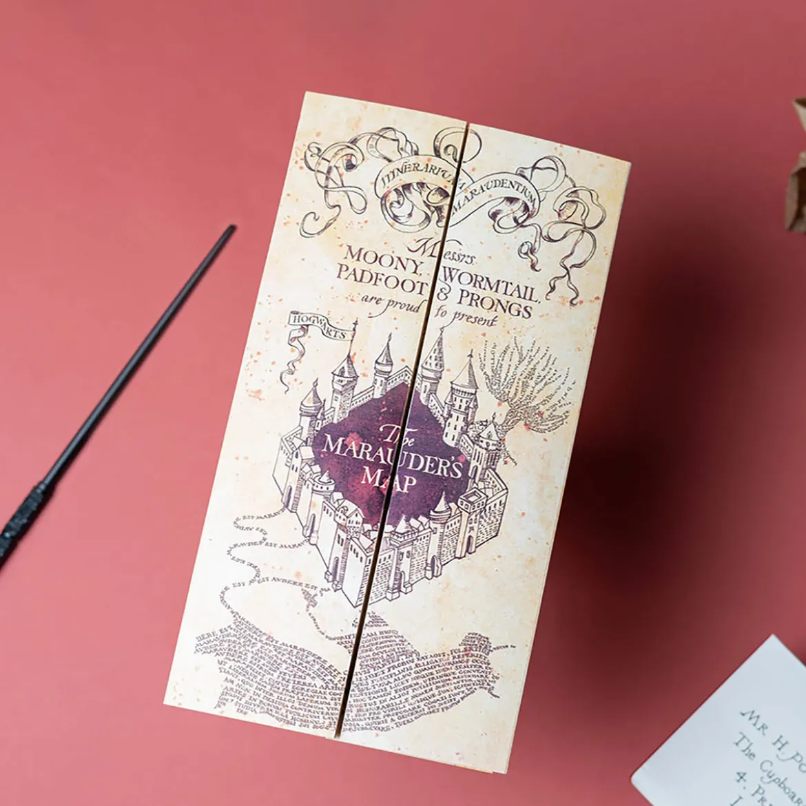 Karte des Rumtreibers - Harry Potter