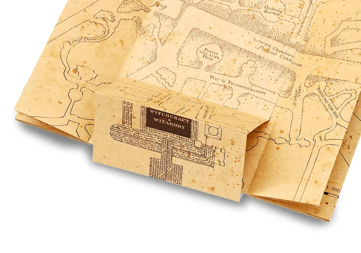 Karte des Rumtreibers - Harry Potter