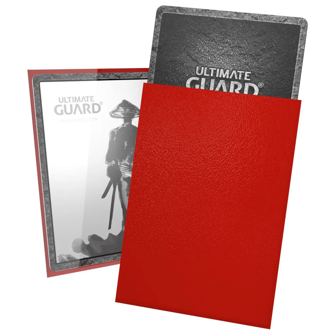 Katana Kartenhüllen rot 60er Set Ultimate Guard für TCG japanische Größe