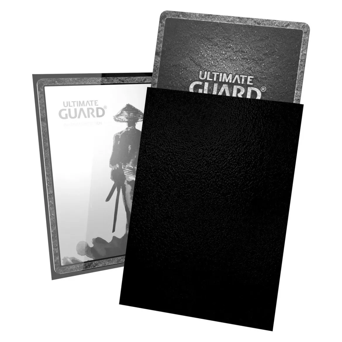 Katana Kartenhüllen schwarz 60er Set Ultimate Guard für TCG japanische Größe