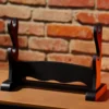 Katana Ständer für zwei Schwerter Zubehör schwarz