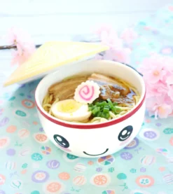Kawaii Schale mit Deckel für Anime Fans