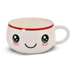 Kawaii Tasse mit Deckel für Anime Fans