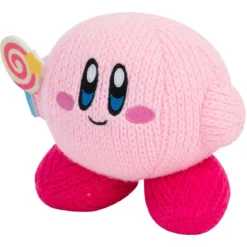 Kirby Nuiguru-Knit Plüschfigur Kirby with Invincible Candy Wand