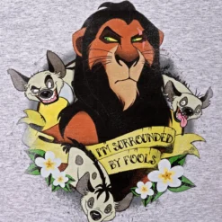 König der Löwen - Scar Surrounded by Fools T-Shirt Damen grau