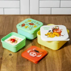 König der Löwen - Simba and Friends Lunchbox 3er Set
