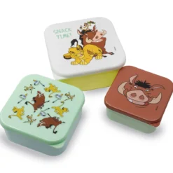 König der Löwen - Simba and Friends Lunchbox 3er Set