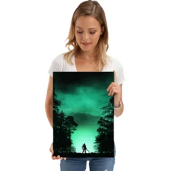Kokiri Wald Metall Poster für Zelda Fans
