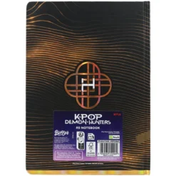 KPop Demon Hunters A5 Notizbuch Golden
