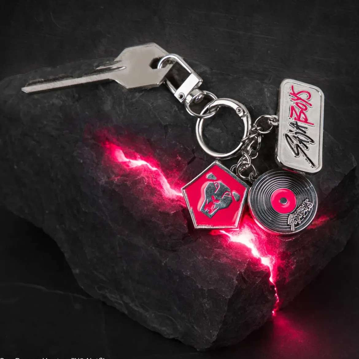 KPop Demon Hunters Charm-Schlüsselanhänger Saja Boys