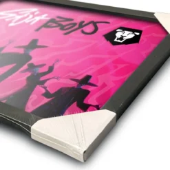 KPop Demon Hunters Collector Print Poster im Rahmen Saja Boys Idol
