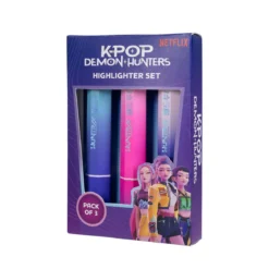 KPop Demon Hunters - Huntrix Textmarker 3er Set
