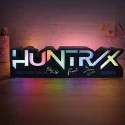KPop Demon Hunters Lampe Huntr/x Logo