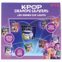 KPop Demon Hunters Lichterkette Ramen