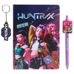 KPop Demon Hunters Notizbuch Geschenk-Set Huntr/x