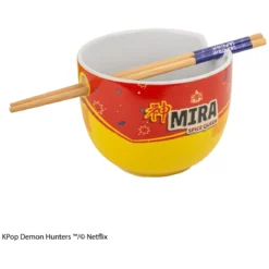 KPop Demon Hunters Ramen-Schüssel mit Stäbchen Mira Spice