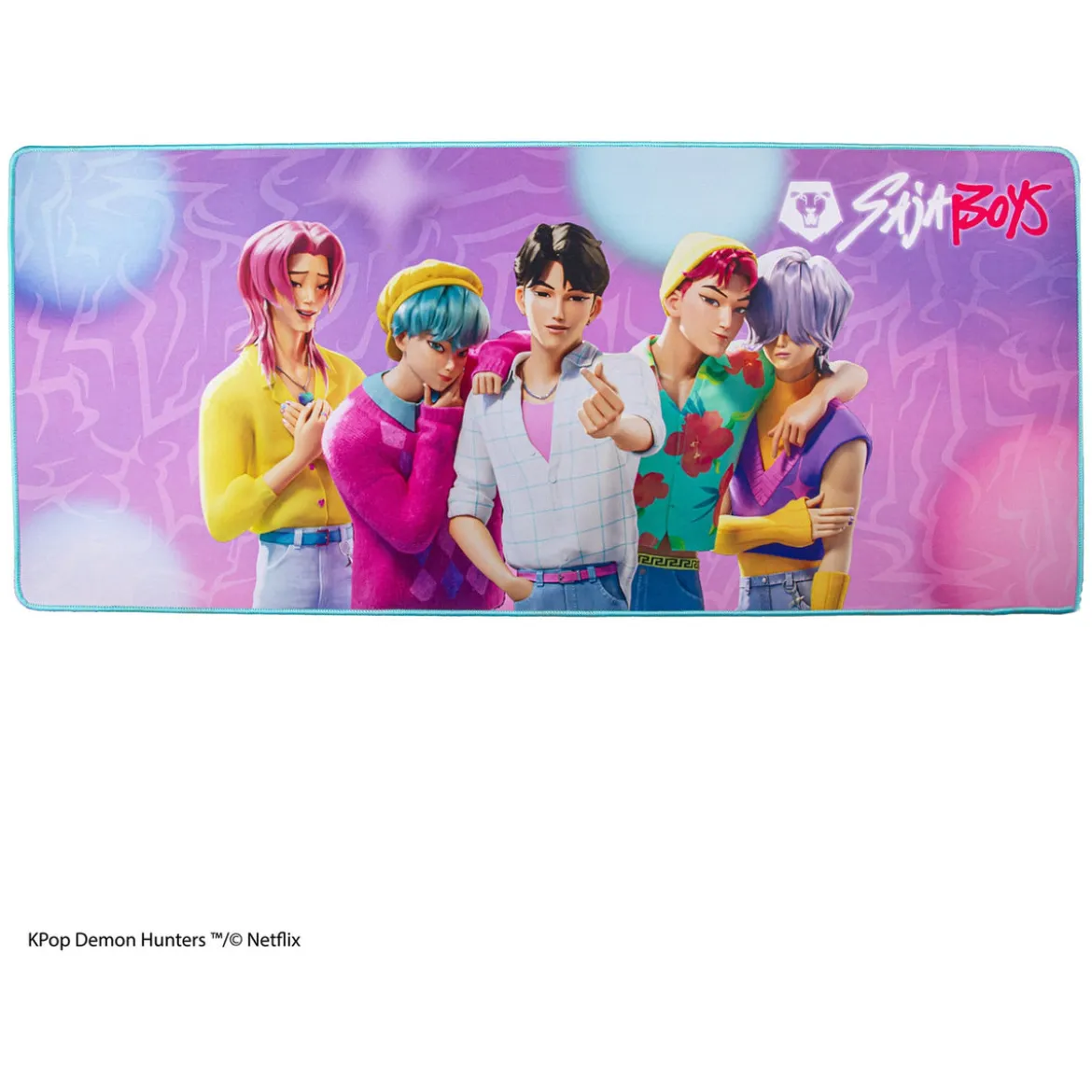KPop Demon Hunters Schreibtischunterlage Saja Boys XL