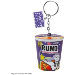 KPop Demon Hunters Squishy Schlüsselanhänger Rumi Superstar