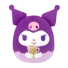 Kuromi mit Becher Squishmallows Plüsch Figur - Hello Kitty
