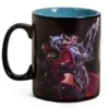 League of Legends - Team Blau vs Team Rot Thermoeffekt Tasse