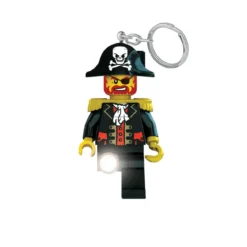 LEGO Iconic Schlüsselanhänger mit Leuchtfunktion Captain Brickbeard 8 cm