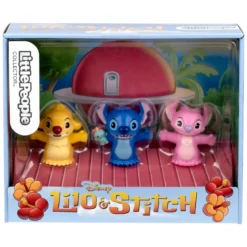 Lilo & Stitch Little People Collector Minifiguren 3er-Pack Stitch & The Cousins 7 cm