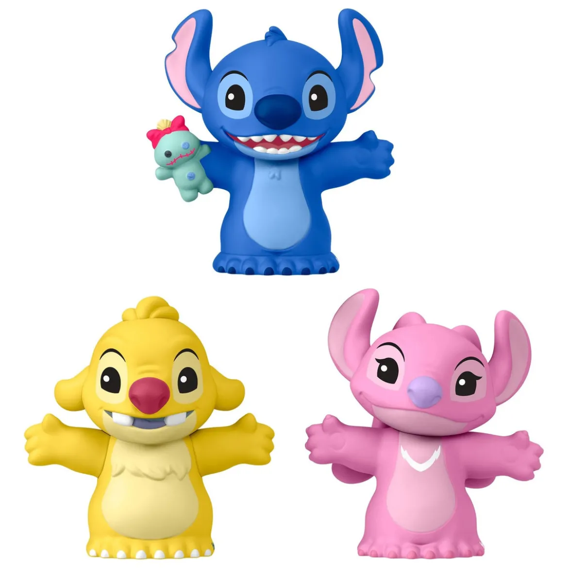 Lilo & Stitch Little People Collector Minifiguren 3er-Pack Stitch & The Cousins 7 cm