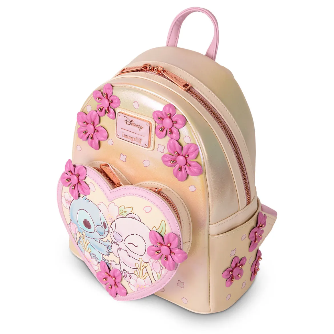 Lilo & Stitch - Angel und Stitch Blüten Mini Rucksack