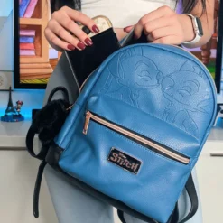 Lilo & Stitch - Angel und Stitch Mini Rucksack blau