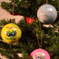 Lilo & Stitch - Angel und Stitch Weihnachtsbaumkugeln 9tlg