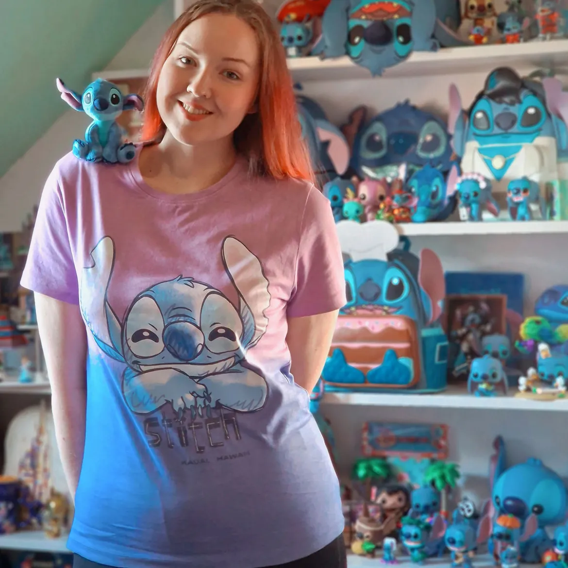 Lilo & Stitch - Kauai Hawaii Boyfriend T-Shirt Damen