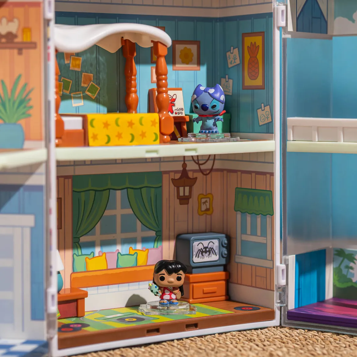 Lilo & Stitch - Lilos Home Funko Bitty Pop Display mit 2 Figuren
