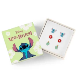 Lilo & Stitch - Ohrstecker 3er Set in Geschenkbox