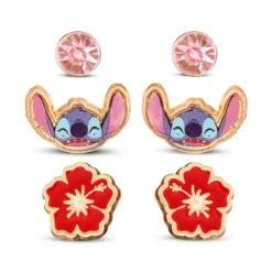 Lilo & Stitch - Ohrstecker 3er Set