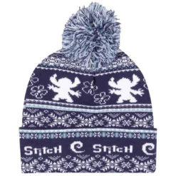 Lilo & Stitch Pom-Pom Beanie Fair Isle