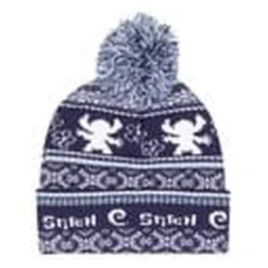 Lilo & Stitch Pom-Pom Beanie Fair Isle