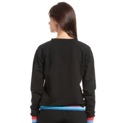 Lilo & Stitch - Rainbow Stitch Sweater Damen schwarz