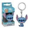Lilo & Stitch - Smiling Stitch Funko Pop Schlüsselanhänger